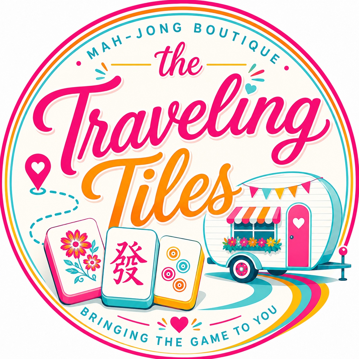 The Traveling Tiles logo